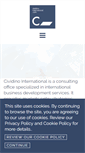 Mobile Screenshot of cividino-international.com